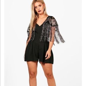 BRAND NEW!!!!! Sequin Romper from Boohoo
